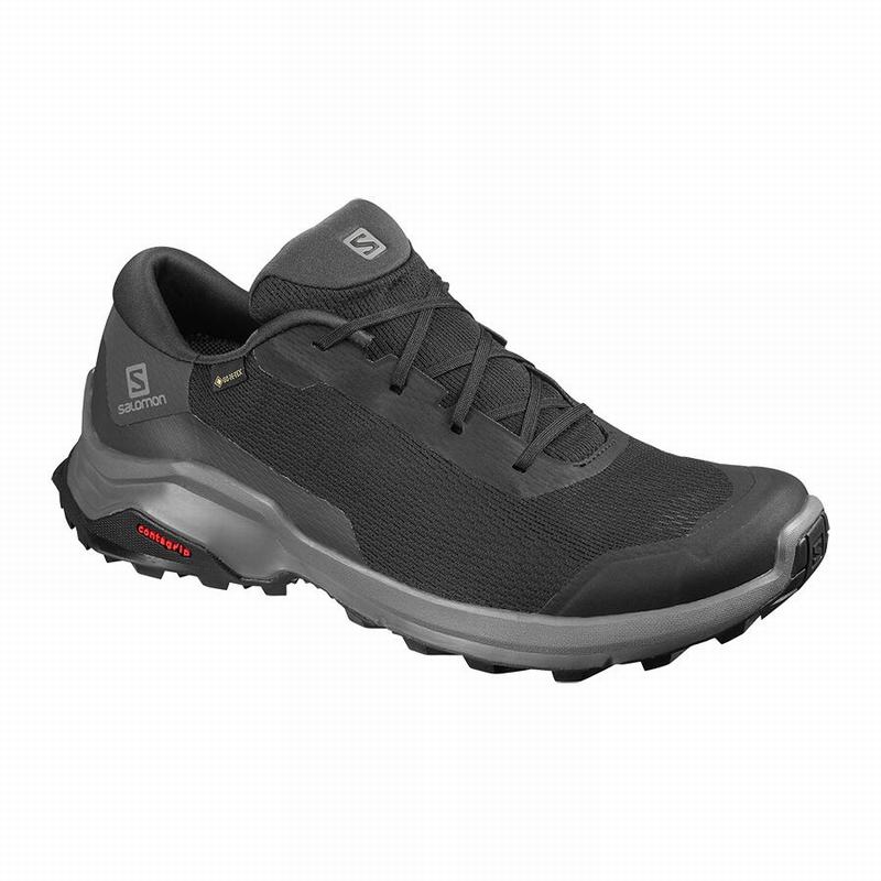 Chaussures De Randonnée Salomon Homme Noir - Salomon X REVEAL GORE-TEX - France (5982-PICHB)